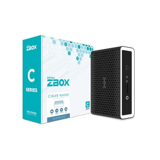 Zotac ZBOX CI649 NANO PC de dimension 1,8L Noir, Blanc i5-1335U Intel SoC 1,3 GHz Zotac ZBOX CI649 NANO PC de dimension 1,8L Noir, Blanc i5-1335U Intel SoC 1,3 GHz