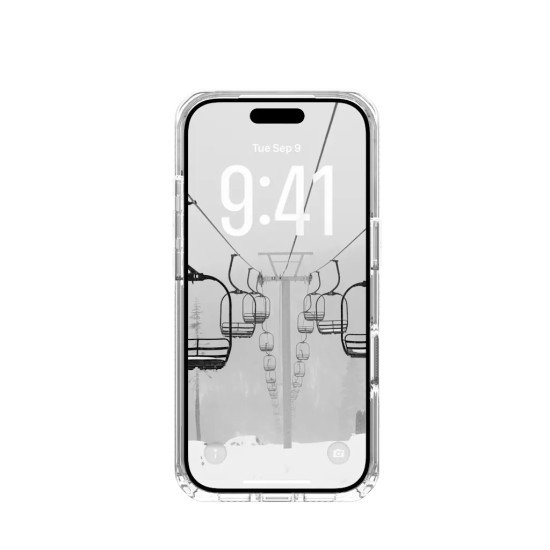 Urban Armor Gear Plyo coque de protection pour téléphones portables 16 cm (6.3") Housse Argent, Transparent