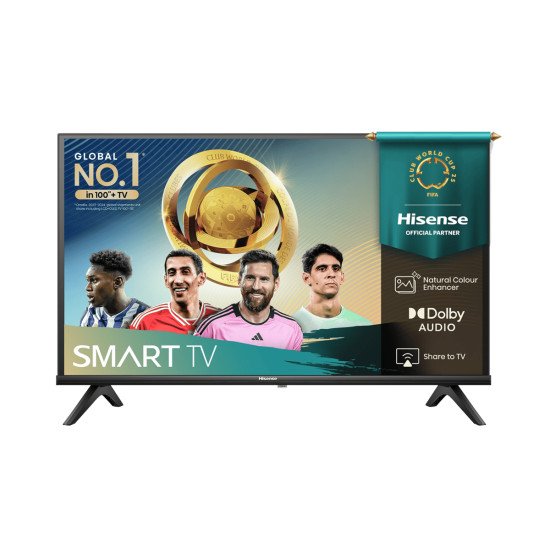 Hisense 40A4Q TV 101,6 cm (40") HD Smart TV Wifi Noir 200 cd/m² Hisense 40A4Q TV 101,6 cm (40") HD Smart TV Wifi Noir 200 cd/m²