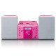 Lenco MC-013PK Système stéréo portable Numérique 4 W Rose