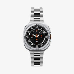 Spigen Bezel Tune Pro Couverture Argent Acier inoxydable, Polycarbonate (PC)