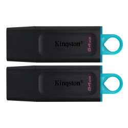 Kingston Technology DataTraveler Exodia lecteur USB flash 64 Go USB Type-A 3.2 Gen 1 (3.1 Gen 1) Noir Kingston Technology DataTraveler Exodia lecteur USB flash 64 Go USB Type-A 3.2 Gen 1 (3.1 Gen 1) Noir