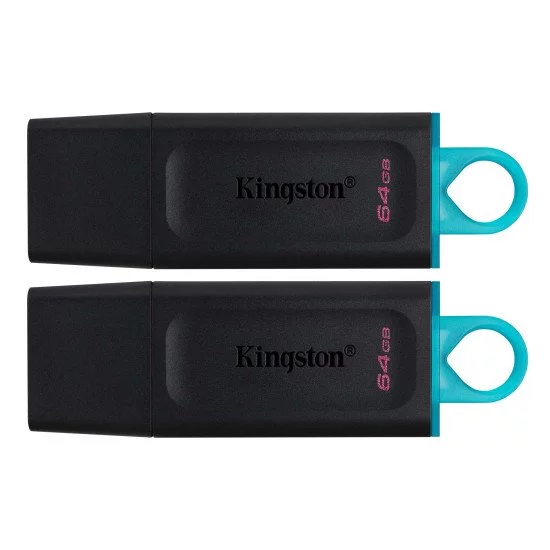Kingston Technology DataTraveler Exodia lecteur USB flash 64 Go USB Type-A 3.2 Gen 1 (3.1 Gen 1) Noir Kingston Technology DataTraveler Exodia lecteur USB flash 64 Go USB Type-A 3.2 Gen 1 (3.1 Gen 1) Noir