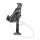 Manhattan Support de bureau pour iPad et tablettes, verrouillable, montage mural possible, antivol, pour tablettes 7,9" à 10,5", rotation 360°, inclinaison ±70°, pivot 330°, noir