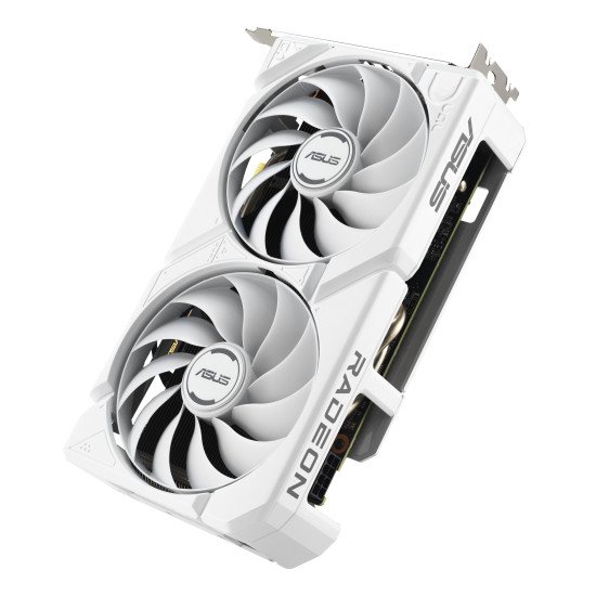 ASUS Dual -RX9060XT-16G-WHITE AMD Radeon RX 9060 XT 16 Go GDDR6