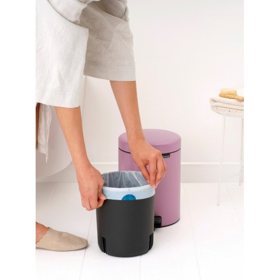 Brabantia NewIcon 5 L Rond Acier Rose