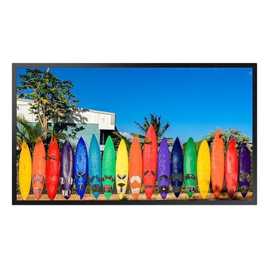 Samsung LH46OMBEBGBXEN affichage de messages Panneau plat de signalisation numérique 116,8 cm (46") VA Wifi 4000 cd/m² Full HD Noir Intégré dans le processeur Tizen 5.0 24/7