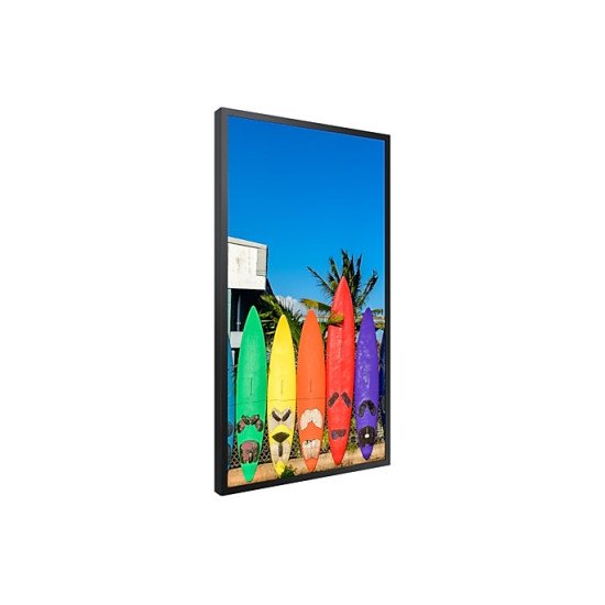 Samsung LH46OMBEBGBXEN affichage de messages Panneau plat de signalisation numérique 116,8 cm (46") VA Wifi 4000 cd/m² Full HD Noir Intégré dans le processeur Tizen 5.0 24/7