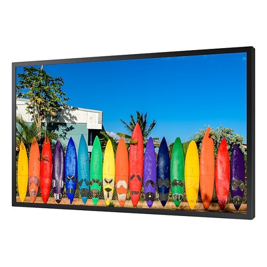 Samsung LH46OMBEBGBXEN affichage de messages Panneau plat de signalisation numérique 116,8 cm (46") VA Wifi 4000 cd/m² Full HD Noir Intégré dans le processeur Tizen 5.0 24/7