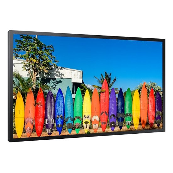 Samsung LH46OMBEBGBXEN affichage de messages Panneau plat de signalisation numérique 116,8 cm (46") VA Wifi 4000 cd/m² Full HD Noir Intégré dans le processeur Tizen 5.0 24/7