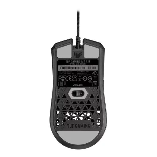 ASUS TUF Gaming M4 Air souris Jouer Ambidextre USB Type-A Optique 16000 DPI ASUS TUF Gaming M4 Air souris Jouer Ambidextre USB Type-A Optique 16000 DPI