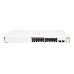Aruba Instant On 1830 24G 12p Class4 PoE 2SFP 195W (x20) Géré L2 Gigabit Ethernet (10/100/1000) Connexion Ethernet POE 1U Aruba Instant On 1830 24G 12p Class4 PoE 2SFP 195W (x20) Géré L2 Gigabit Ethernet (10/100/1000) Connexion Ethernet POE 1U