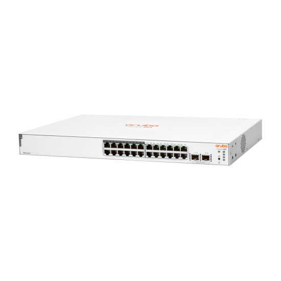 Aruba Instant On 1830 24G 12p Class4 PoE 2SFP 195W (x20) Géré L2 Gigabit Ethernet (10/100/1000) Connexion Ethernet POE 1U