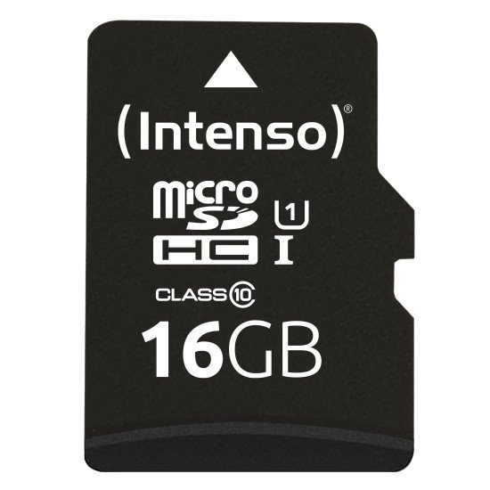 Intenso 3424470 mémoire flash 16 Go MicroSD UHS-I Classe 10