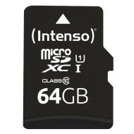 Intenso 3424490 mémoire flash 64 Go MicroSD UHS-I Classe 10