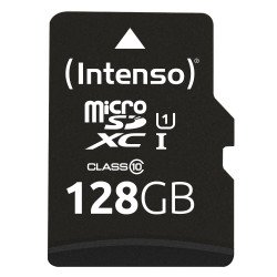 Intenso 3424491 mémoire flash 128 Go MicroSD UHS-I Classe 10 Intenso 3424491 mémoire flash 128 Go MicroSD UHS-I Classe 10