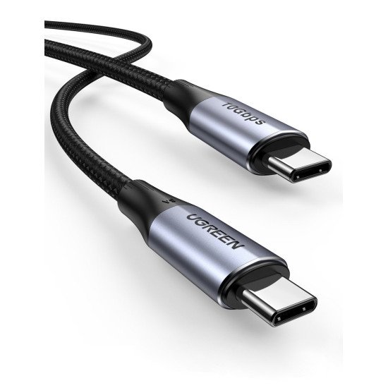 Ugreen 80150 câble USB USB 3.2 Gen 2 (3.1 Gen 2) USB C Noir