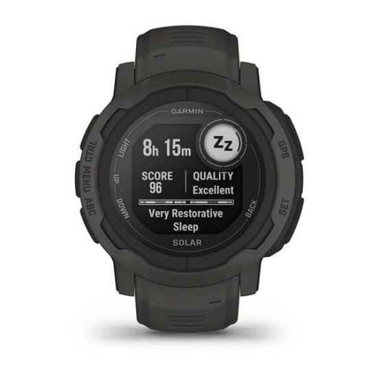 Garmin Instinct 2 Solar 2,29 cm (0.9") MIP 45 mm Graphite GPS (satellite)