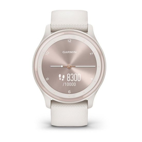 Garmin vívomove Sport AMOLED 40 mm Ivoire GPS (satellite)