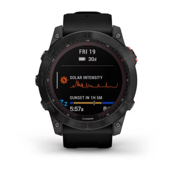 Garmin fenix 7X Solar 3,56 cm (1.4") MIP 51 mm Gris GPS (satellite) Garmin fenix 7X Solar 3,56 cm (1.4") MIP 51 mm Gris GPS (satellite)