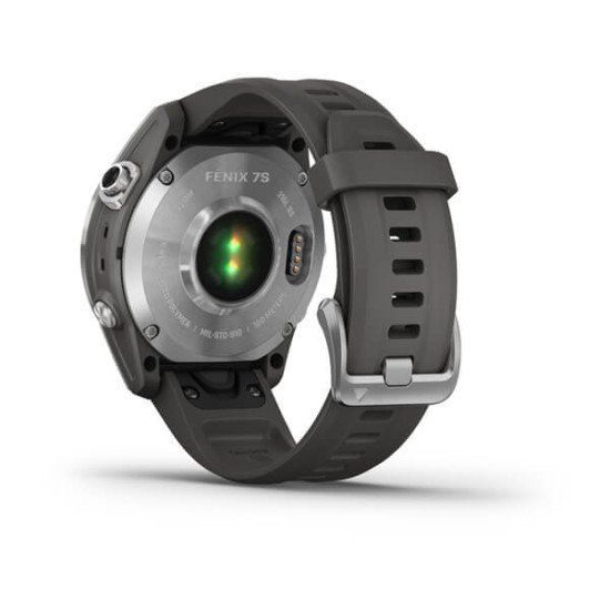 Garmin fenix 7S 3,05 cm (1.2") MIP 42 mm Argent GPS (satellite)