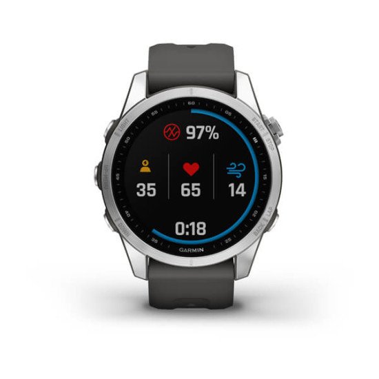 Garmin fenix 7S 3,05 cm (1.2") MIP 42 mm Argent GPS (satellite)