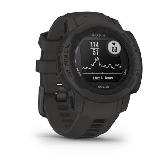 Garmin Instinct 2S Solar 2,01 cm (0.79") MIP 40 mm Graphite GPS (satellite)