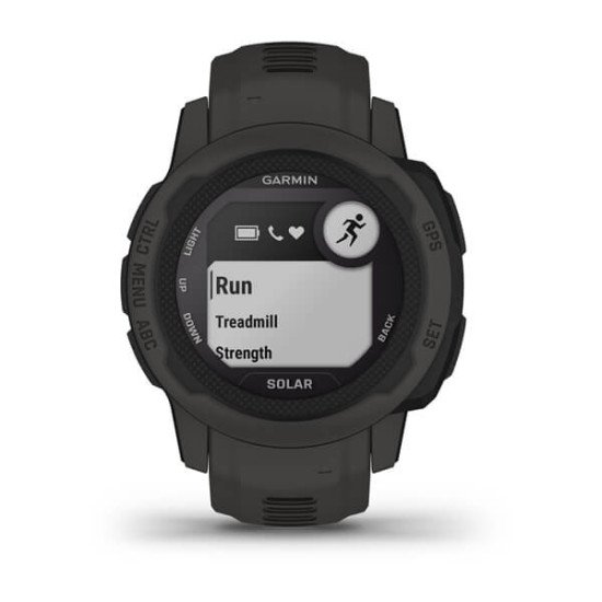 Garmin Instinct 2S Solar 2,01 cm (0.79") MIP 40 mm Graphite GPS (satellite)