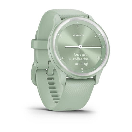 Garmin vívomove Sport OLED 40 mm Couleur menthe GPS (satellite) Garmin vívomove Sport OLED 40 mm Couleur menthe GPS (satellite)