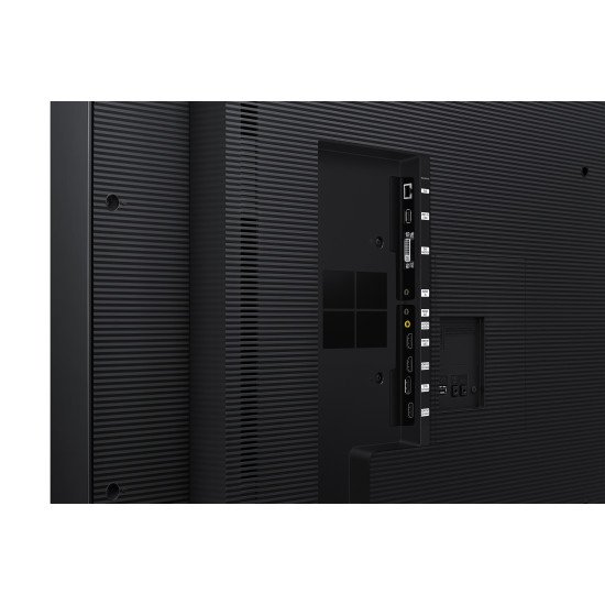 Samsung QM98T-B Panneau plat de signalisation numérique 2,49 m (98") Wifi 500 cd/m² 4K Ultra HD Noir Intégré dans le processeur Tizen 4.0 24/7
