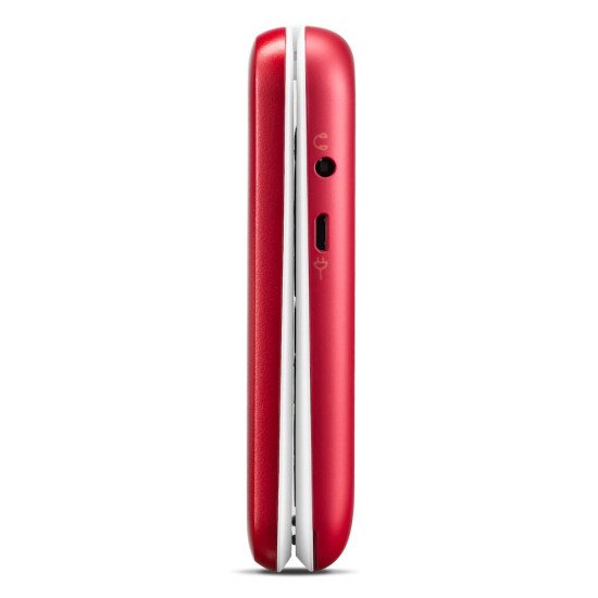 Doro 6880 7,11 mm (0.28") 124 g Rouge Téléphone pour seniors