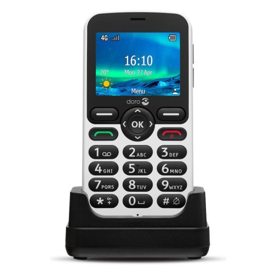 Doro 5860 6,1 cm (2.4") 112 g Graphite Téléphone pour seniors