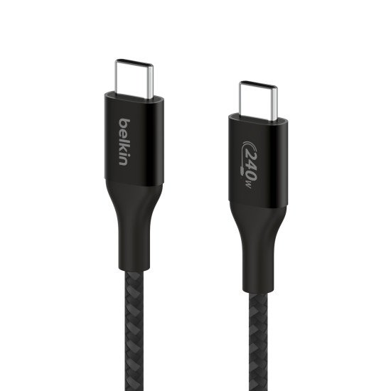 Belkin CAB015bt2MBK câble USB 2 m USB 2.0 USB C Noir