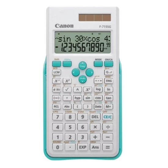 Canon F-715SG calculatrice Bureau Calculatrice scientifique Bleu, Blanc Canon F-715SG calculatrice Bureau Calculatrice scientifique Bleu, Blanc