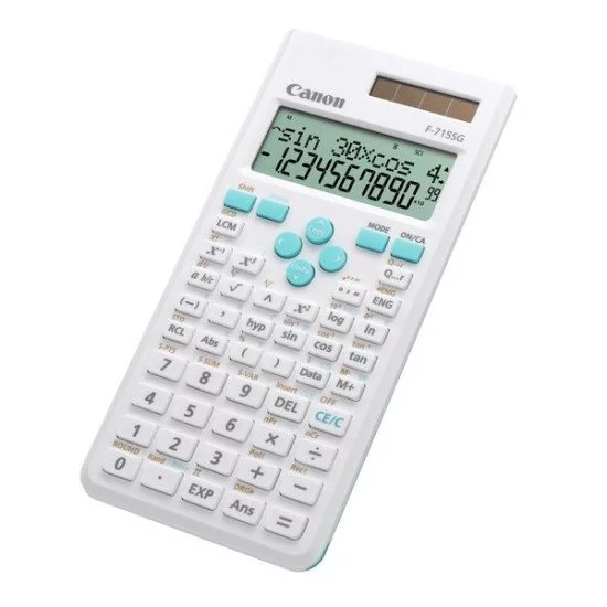 Canon F-715SG calculatrice Bureau Calculatrice scientifique Bleu, Blanc Canon F-715SG calculatrice Bureau Calculatrice scientifique Bleu, Blanc