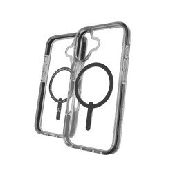 ZAGG Santa Cruz Snap coque de protection pour téléphones portables 15,5 cm (6.1") Housse Noir, Transparent ZAGG Santa Cruz Snap coque de protection pour téléphones portables 15,5 cm (6.1") Housse Noir, Transparent