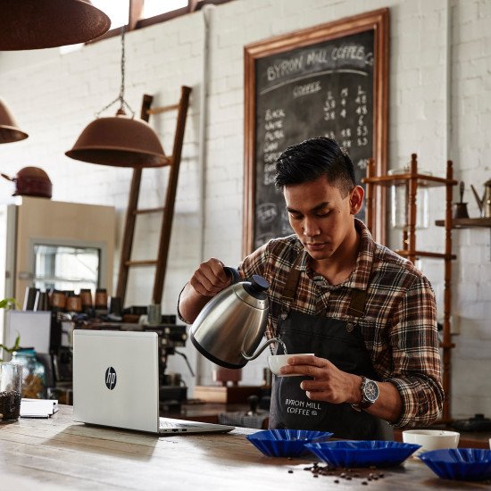 HP ProBook 445 G9 AMD Ryzen™ 5 5625U Ordinateur portable 35,6 cm (14") Full HD 8 Go DDR4-SDRAM 256 Go SSD Wi-Fi 6 (802.11ax) Windows 11 Pro Argent