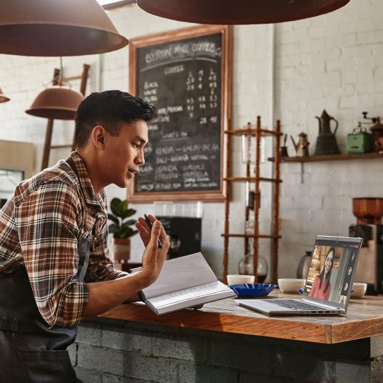 HP ProBook 445 G9 AMD Ryzen™ 5 5625U Ordinateur portable 35,6 cm (14") Full HD 8 Go DDR4-SDRAM 256 Go SSD Wi-Fi 6 (802.11ax) Windows 11 Pro Argent