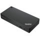 Lenovo ThinkPad Universal Thunderbolt 4 Smart Dock Avec fil Noir