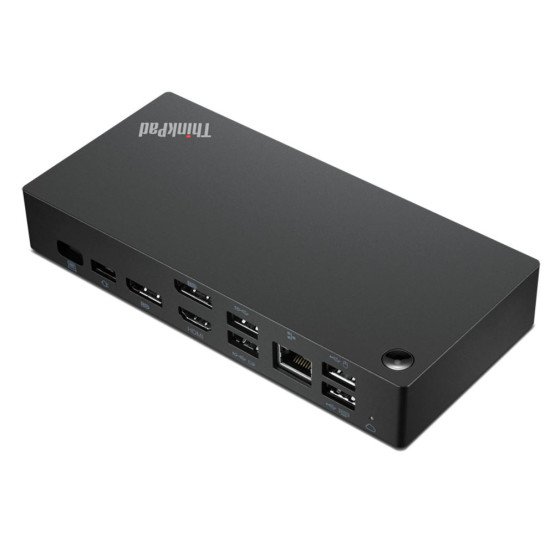 Lenovo ThinkPad Universal Thunderbolt 4 Smart Dock Avec fil Noir