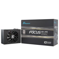 Seasonic FOCUS-SPX-650 unité d'alimentation d'énergie 650 W 20+4 pin ATX CFX Noir Seasonic FOCUS-SPX-650 unité d'alimentation d'énergie 650 W 20+4 pin ATX CFX Noir