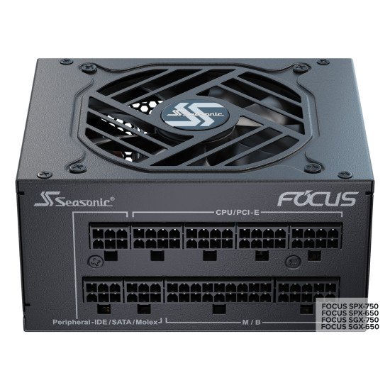 Seasonic FOCUS SGX-750 (2021) unité d'alimentation d'énergie 750 W 20+4 pin ATX SFX Noir