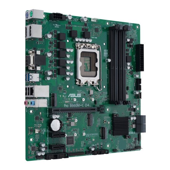 ASUS PRO B660M-C D4-CSM Intel B660 LGA 1700 micro ATX ASUS PRO B660M-C D4-CSM Intel B660 LGA 1700 micro ATX