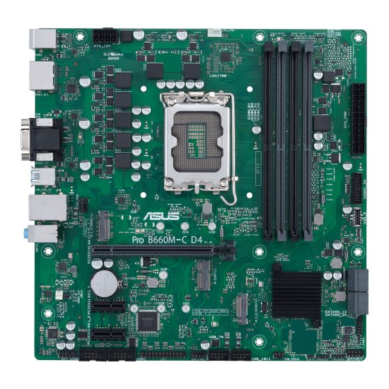 ASUS PRO B660M-C D4-CSM Intel B660 LGA 1700 micro ATX ASUS PRO B660M-C D4-CSM Intel B660 LGA 1700 micro ATX