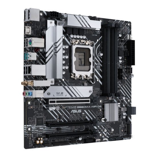 ASUS PRIME B660M-A WIFI D4 Intel B660 LGA 1700 micro ATX ASUS PRIME B660M-A WIFI D4 Intel B660 LGA 1700 micro ATX
