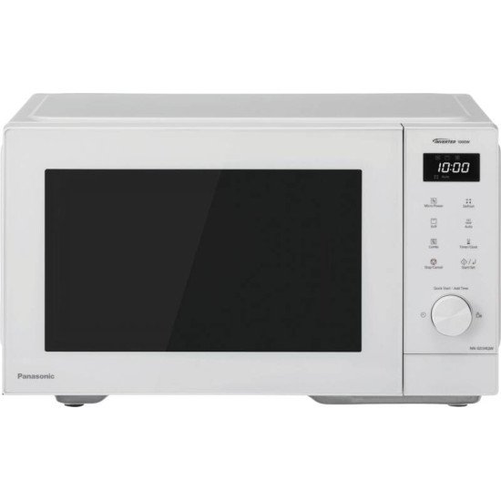 Panasonic NN-GD34QWEPG micro-onde Gris, Blanc Micro-ondes grill Comptoir 23 L 1000 W