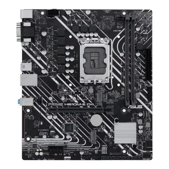 ASUS PRIME H610M-E D4-CSM Intel H610 LGA 1700 micro ATX ASUS PRIME H610M-E D4-CSM Intel H610 LGA 1700 micro ATX