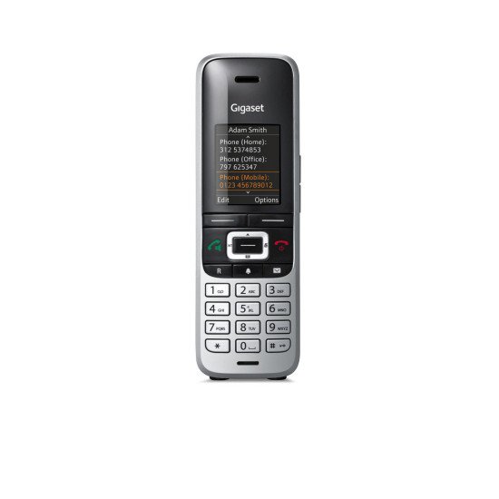 Gigaset Premium 100 Téléphone DECT Identification de l'appelant Noir, Argent Gigaset Premium 100 Téléphone DECT Identification de l'appelant Noir, Argent