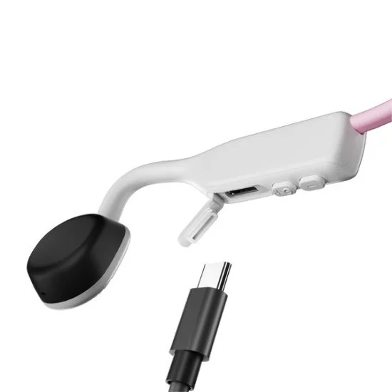 SHOKZ OpenMove Écouteurs Avec fil &sans fil Crochets auriculaires Appels/Musique USB Type-C Bluetooth Rose SHOKZ OpenMove Écouteurs Avec fil &sans fil Crochets auriculaires Appels/Musique USB Type-C Bluetooth Rose