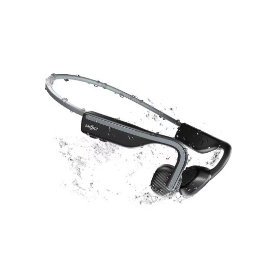 SHOKZ OpenMove Écouteurs Sans fil Minerve Sports Bluetooth Gris SHOKZ OpenMove Écouteurs Sans fil Minerve Sports Bluetooth Gris